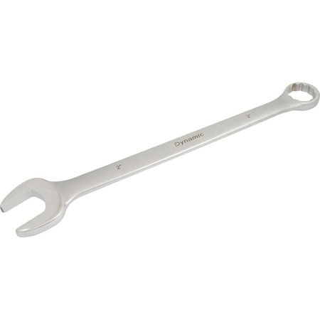 DYNAMIC Tools 2" 12 Point Combination Wrench, Contractor Series, Satin Finish D074360